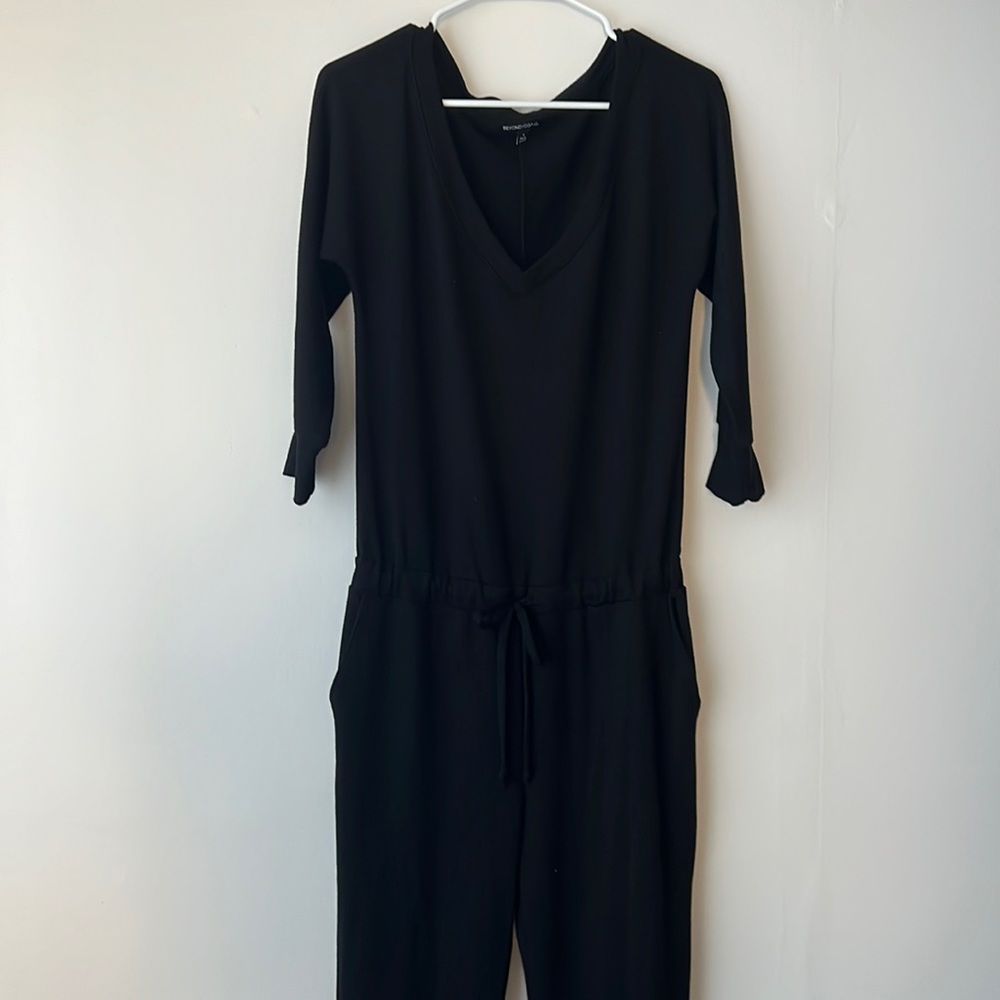 Beyond Yoga Black Jumpsuit Size Small